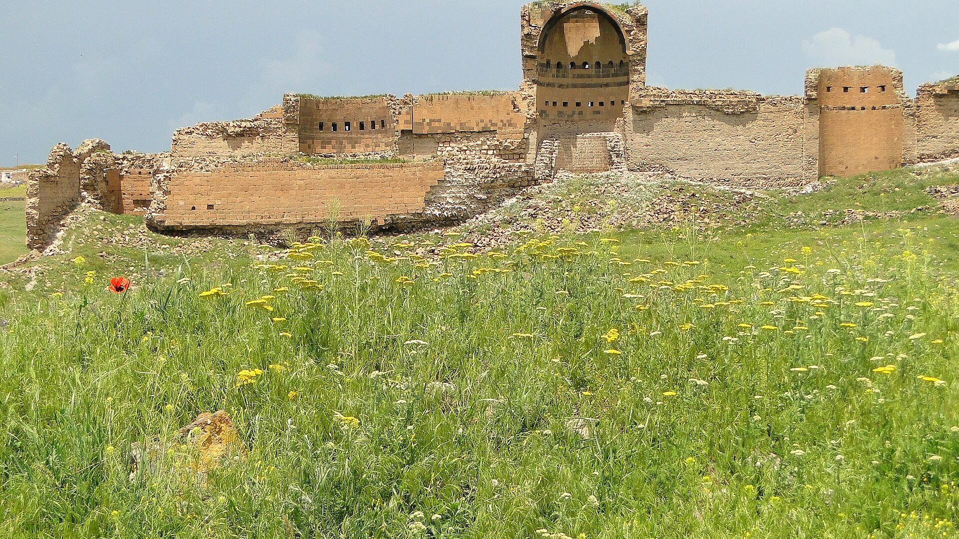 Ani dış surları ve peyzaj